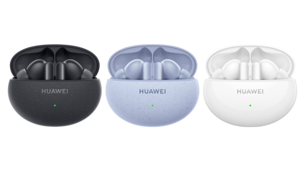 Huawei FreeBuds 5i nas cores Nebula Black, Isle Blue, Ceramic White