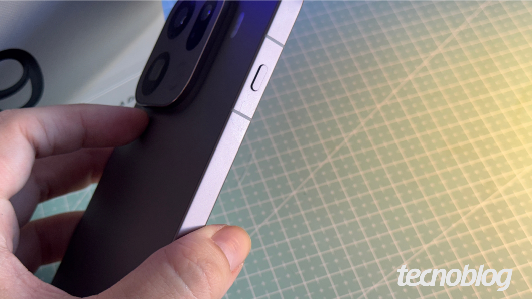 Tecla lateral de ação (Snap Key) do Oppo Find X9 Pro