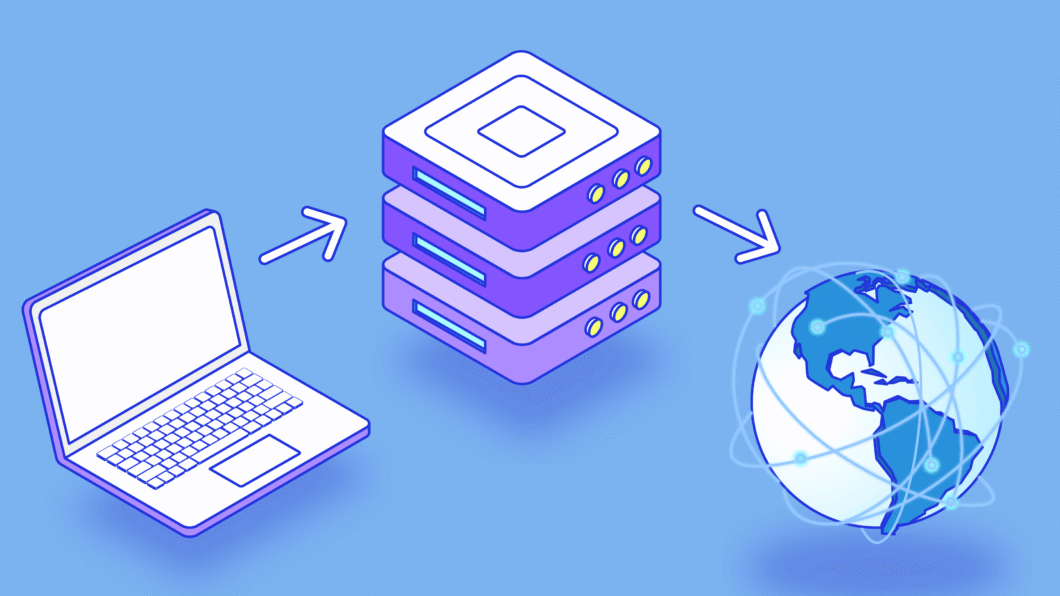 ilustração de um servidor proxy