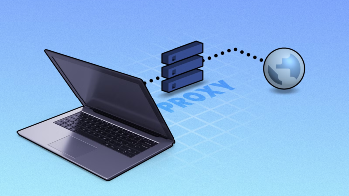ilustração de um servidor proxy