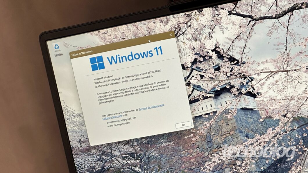Windows 11 versão 25H2