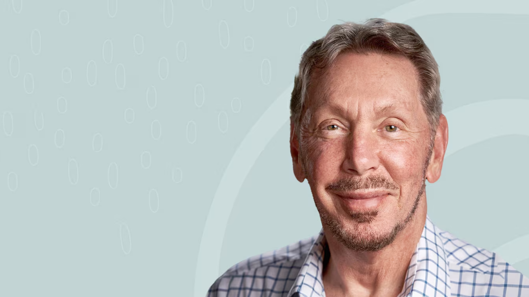 Imagem de Larry Ellison, fundador da Oracle