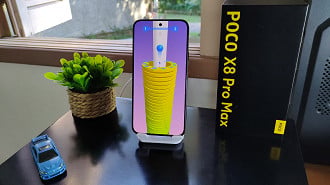 POCO X8 Pro Max enfrentando o teste de bateria