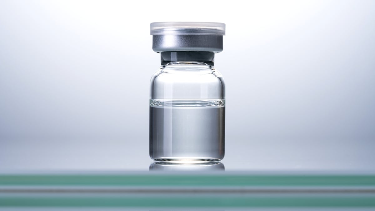 vial of vaccine