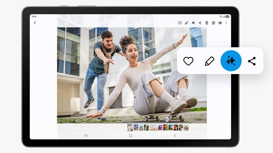 Galaxy Tab S10 Lite conta com recursos de inteligência artificial