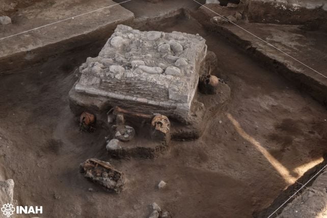 Archaeologists Unearth Ancient Sacrificial Altar With Human Skulls