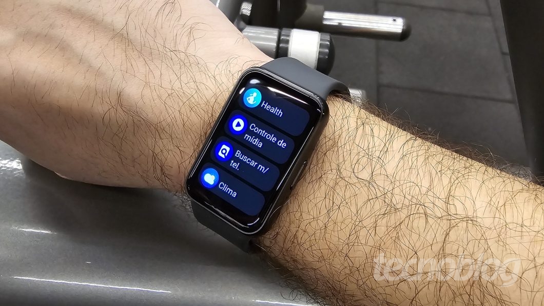 Smartband no pulso