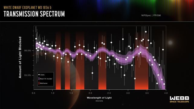 Atmosphere of a White Dwarf Exoplanet Hints at The Solar System's Eventual Fate