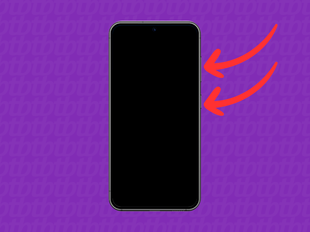 Usando os botões laterais para iniciar o hard reset no Android