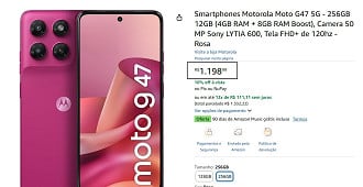 Oferta do Motorola Moto G47 Oferta do Motorola Moto G47