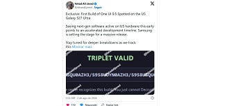 Samsung já testa a One UI 9.5 meses antes do Galaxy S27 Ultra. Samsung já testa a One UI 9.5 meses antes do Galaxy S27 Ultra.