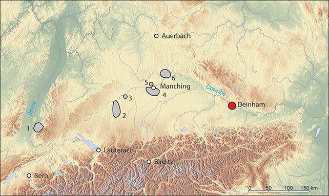 Danube map