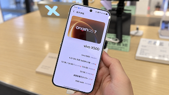Vivo X500 tem chip inédito confirmado em imagem real.