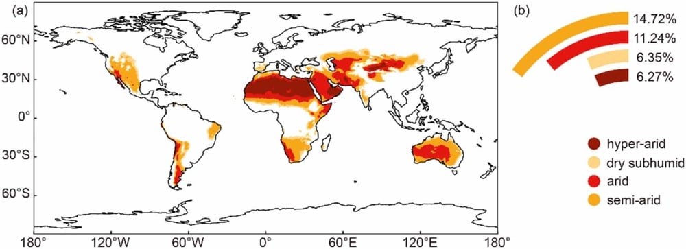 Over 40% of Earth Could Be Drylands by Century's End, Projections Show