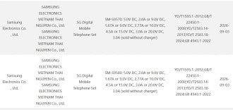 Certificações dos novos Galaxy S27 Pro e S27 Ultra. Certificações dos novos Galaxy S27 Pro e S27 Ultra.