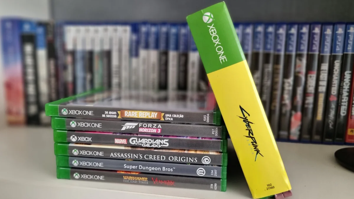 Editar informações da imagem XBOX Mídia física