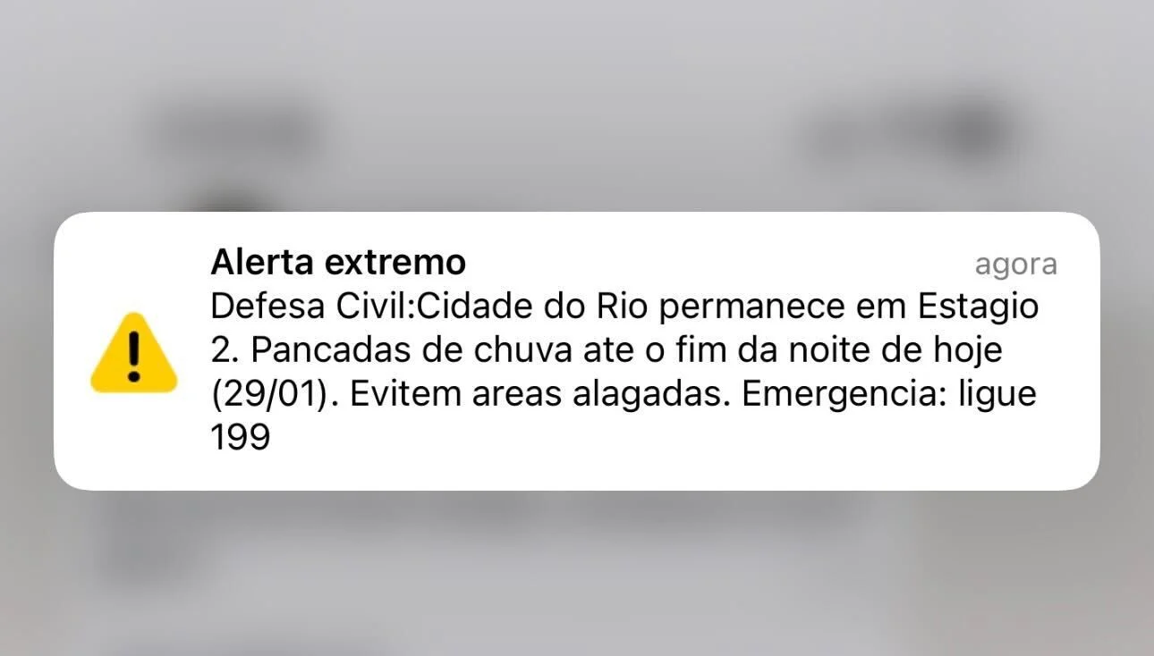 Editar informações da imagem Alerta Defesa Civil SMS