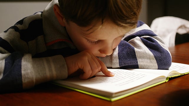 Child reading