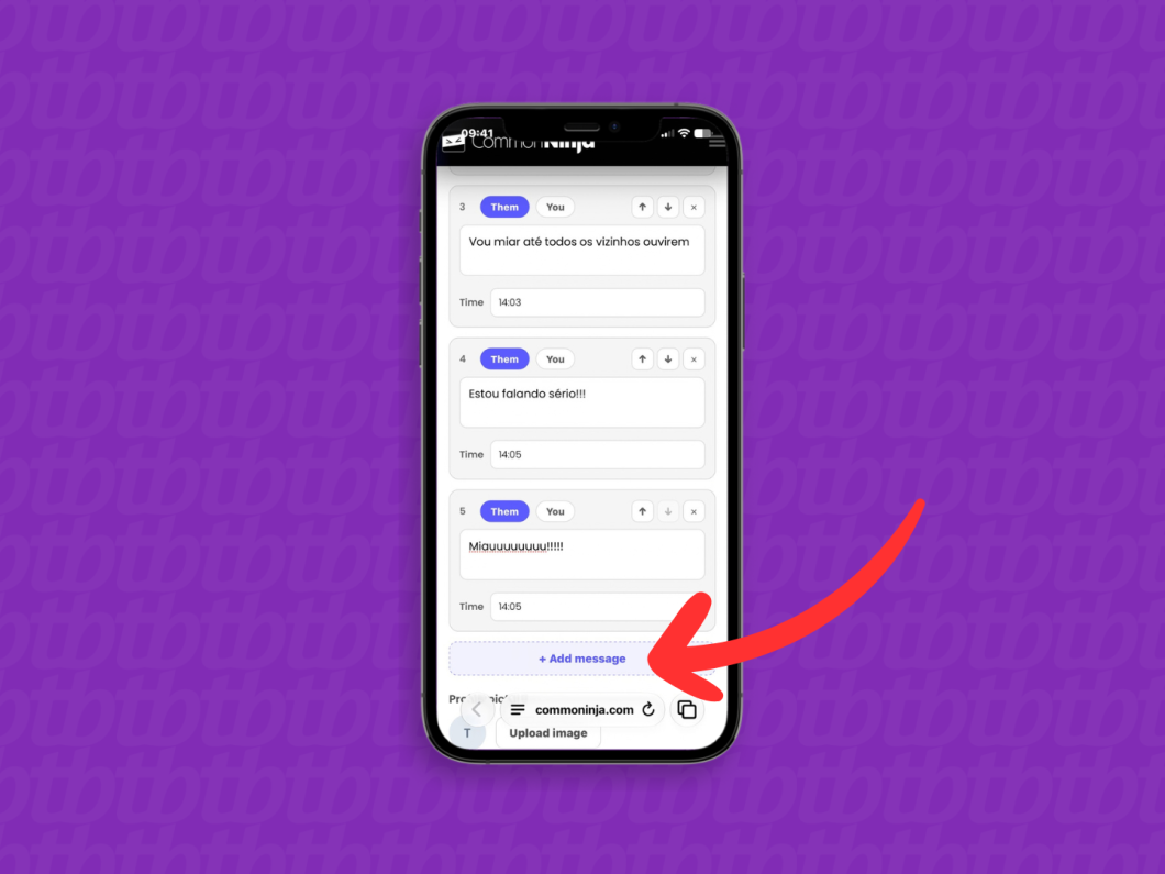 Adicionando novas caixas de mensagens (imagem: Lupa Charleaux/Tecnoblog)