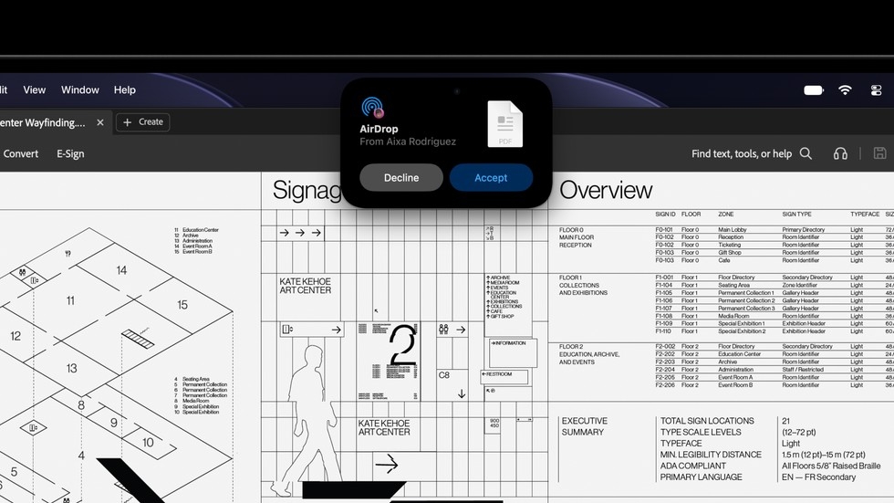 Dynamic Island no novo MacBook Pro